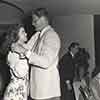 Shirley Temple and John Agar on the set of Honeymoon celebrating her 18th birthday, April 23, 1946