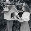 Shirley Temple at home