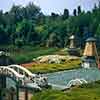 Disneyland Storybook Land Windmills photo, August 1959