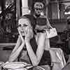 Twiggy at Disneyland, April 27, 1967 photo