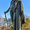 George Washington statue, Valley Forge, November 2011